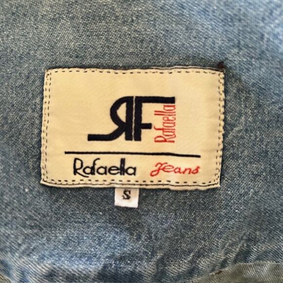 Rafaella Jeans Denim Button-Up Shirt – Women's Size Small - Picture 3 of 5